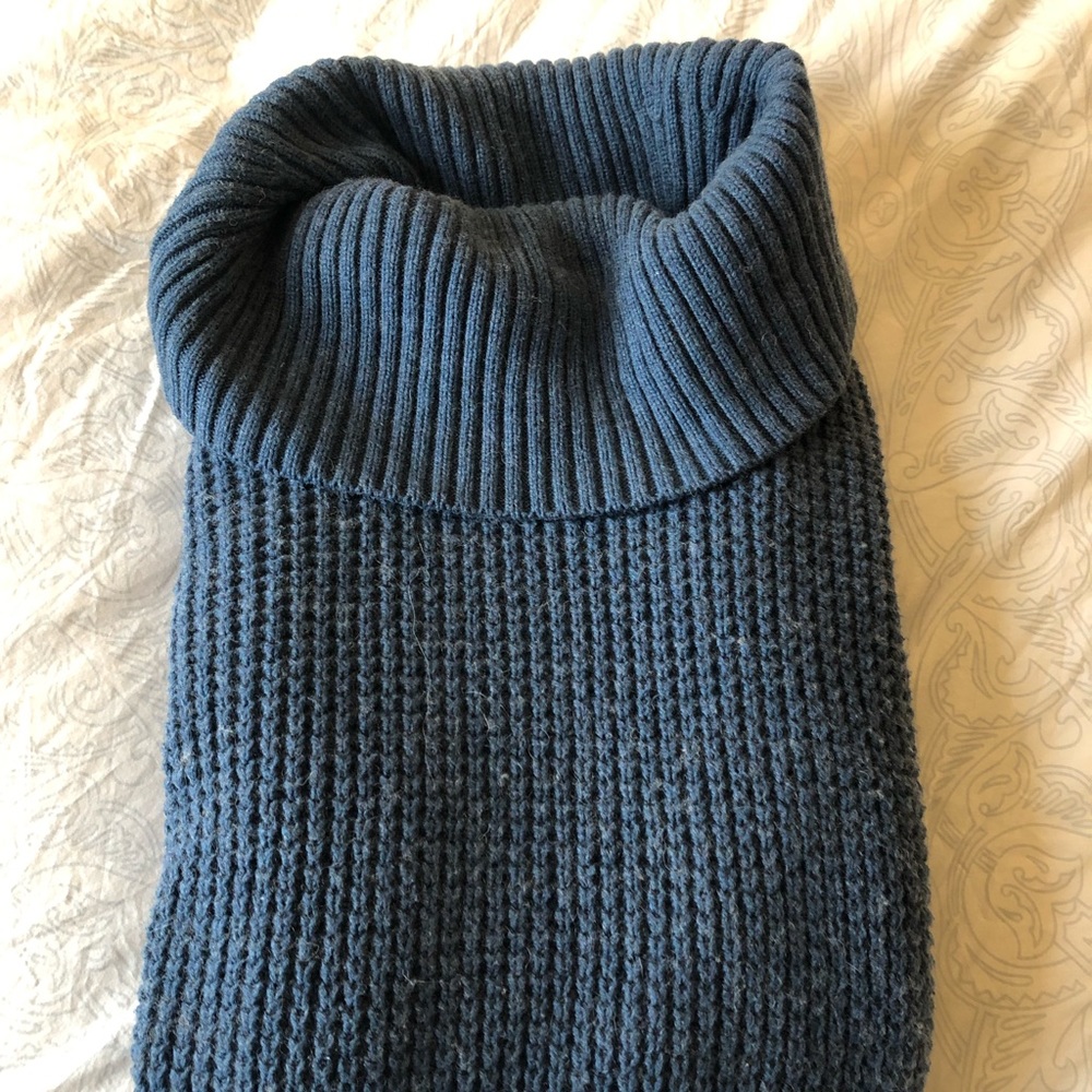 LL Bean comfy chunky knit turtleneck sweater